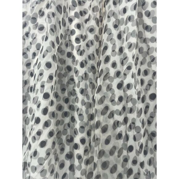 Anthropologie Dhruv Kapoor Kimmie Size Small Polka Dot A Line Midi Skirt - Picture 5 of 7